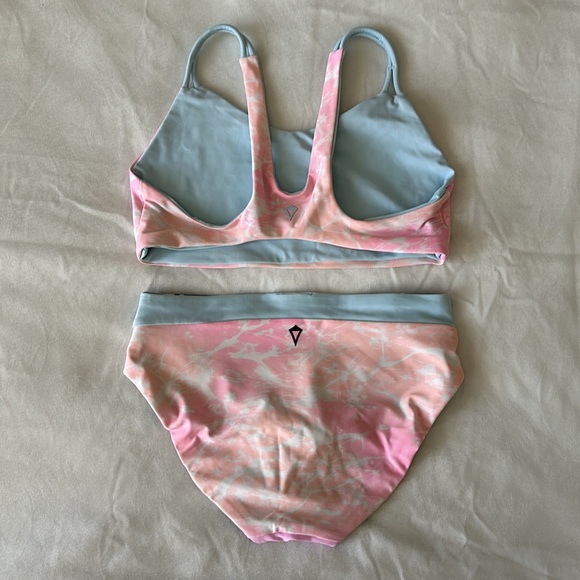 Ivivva Reversible Girl’s 2 Piece Swim Set - Picture 3 of 9